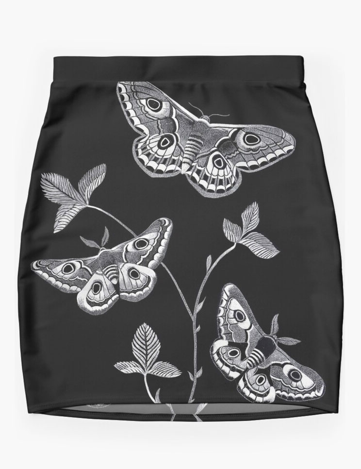 Butterfly mini skirt Butterflies Mini Skirt