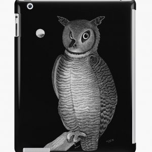 Great Horned Owl iPad Case